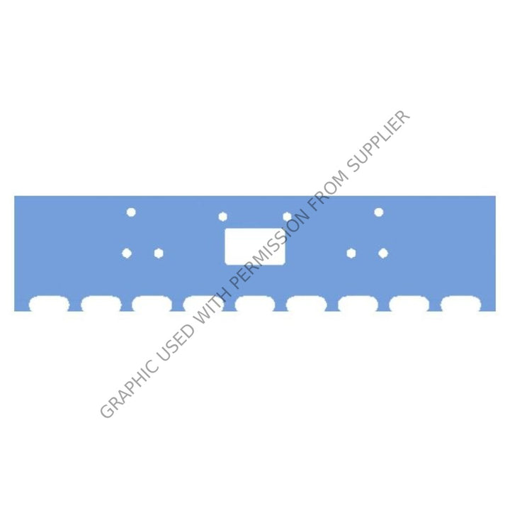 ABP N31 0HC001096009 BUMPER PB 379,18IN HANDFRM,9OVL LT HOLES