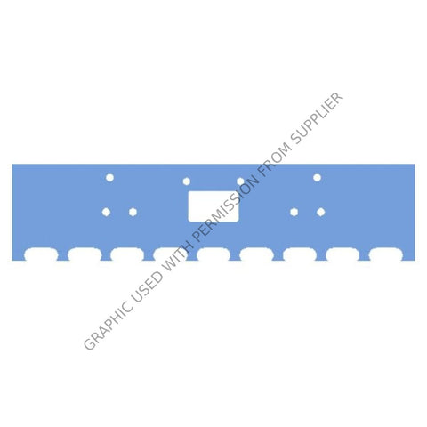 ABP N31 0HC001096009 BUMPER PB 379,18IN HANDFRM,9OVL LT HOLES