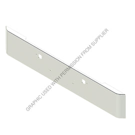 ABP N31 0HV001005 BUMPER PB 389, CHROME,TOW,16" TXSQ