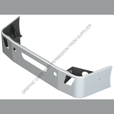 ABP N31 0LH501117 BUMPER VOLVO VNL 04-NEW,FOG,TOW,VENT,18