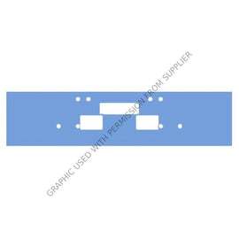 ABP N31 7CH201096 BUMPER FLD120 -8 MOUNT HOLE 6IN BRKBK