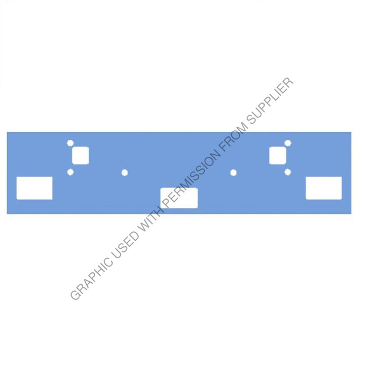 ABP N31 7FE221003 BUMPER KW W900 FOG,STEP,TOW,18" TPR