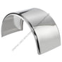 ABP N31 NF180SSNR SS 14G SMOOTH SINGLE AXLE  FENDERS PAIR