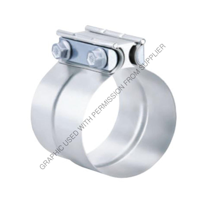 ABP N35 50PLS CLAMP-5IN,STAINLESS STEEL,PRE-FORMED