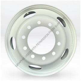 ABP N40S HP225X825 2B 1 STEEL WHEEL, MAX LOAD 7400 LBS