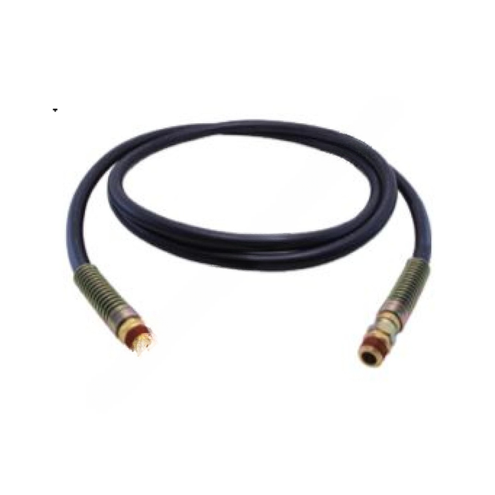 ABP N42AJH12 JUMPER HOSE-12FT BLACK W/SPRING GUARDS