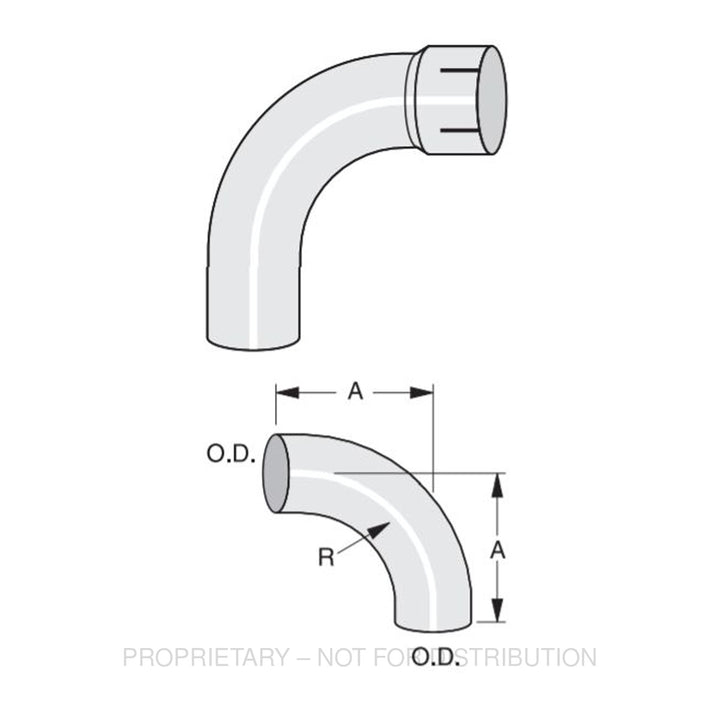 ABP N49 50EL90243C 90 DEG ELBOW 10X 5.5R