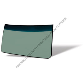 ABP N60B 131232 GLASS, BUS, WINDSHIELD, TINTED BAND