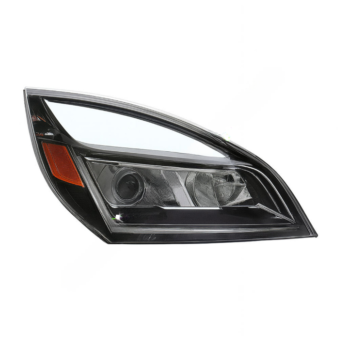 ABP N60B 71080RH HEADLAMP-P4 CASC 17  BLK, LED, HEATED RH