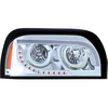 ABP N60B 71090R HEADLAMP-CEN 97-01 CHRM, LED TURN SIG RH