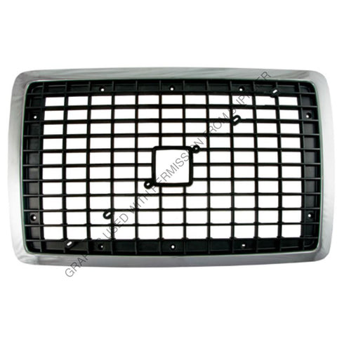 ABP N795 91110GH GRILLE,VOLVO VNL BLK/CH,04+,ABS,NO LOGO