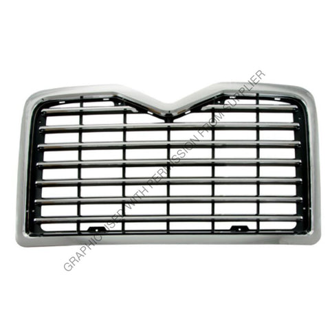 ABP N795 91130 GRILLE, MACK CX, 02+,CHROME,ABS, NO LOGO