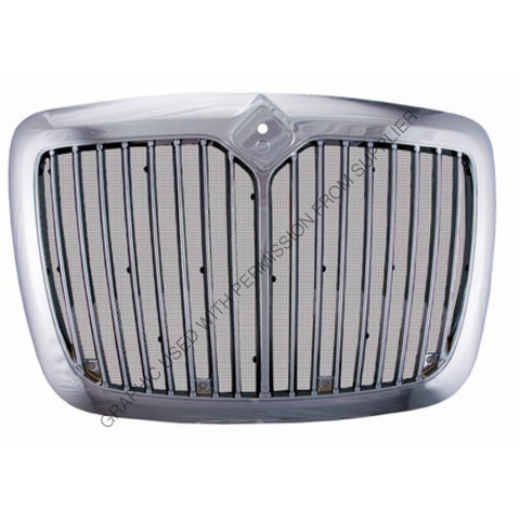ABP N795 91210 GRILLE,INTL,PROSTAR,08+,CH,ABS,NO LOGO