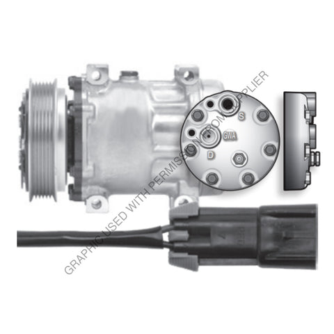 ABP N83 304319Q COMPRESSOR - INTERNATIONAL POLY 6