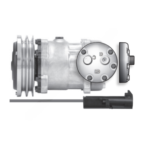 ABP N83 304992 COMPRESSOR 12V