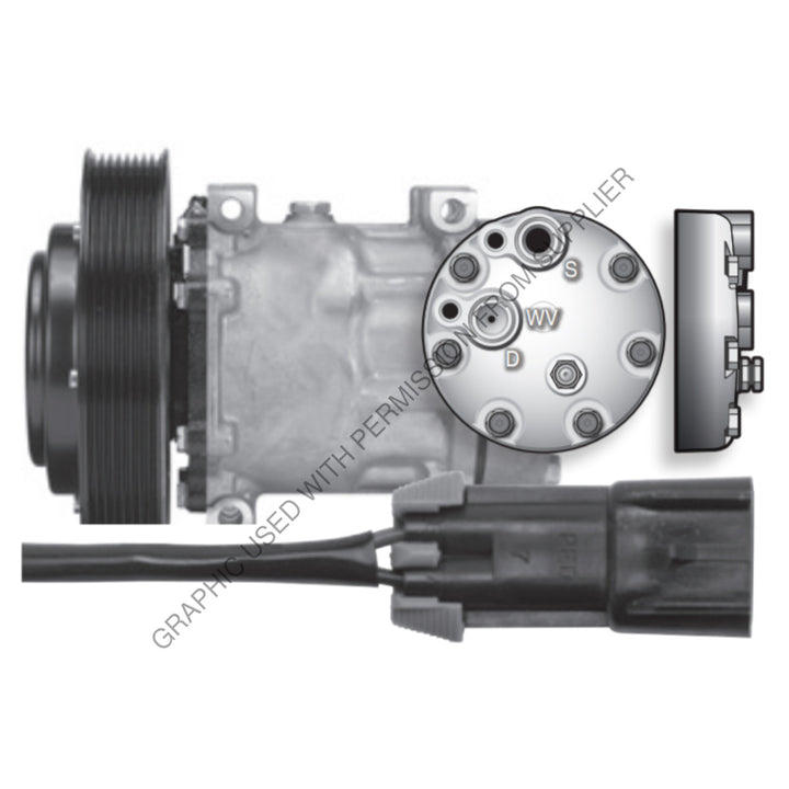 ABP N83 304994 COMPRESSOR - MACK 206RD53M, 20721587
