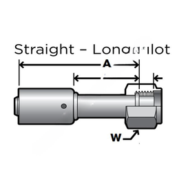 ABP N83 311366 CRIMP FITTING - A/C HOSE