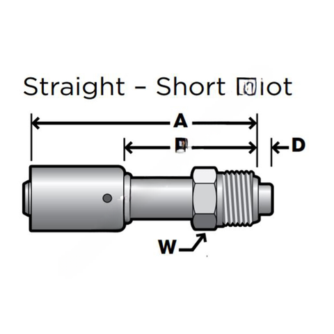 ABP N83 311416 A/C FITTING