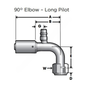 ABP N83 311418 A/C FITTING 90 DEG