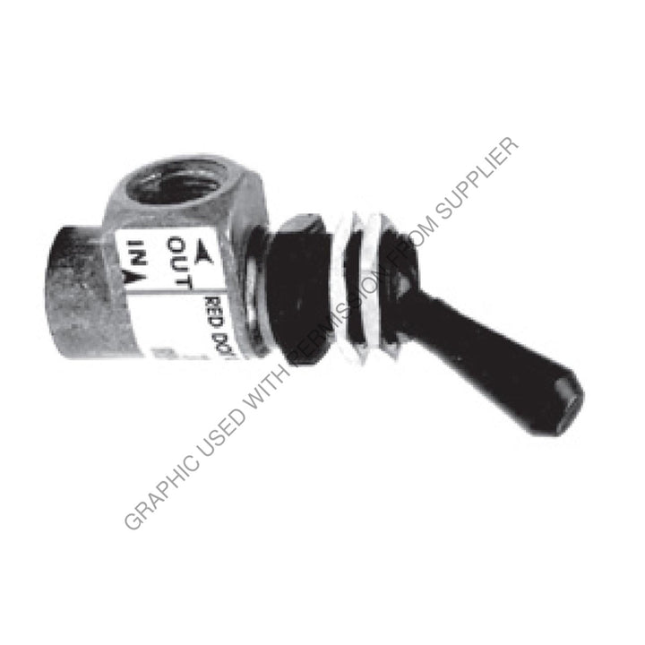 ABP N83 322073 SWITCH-AIR,BLK TOGGLE, ROUND