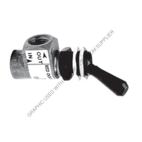 ABP N83 322073 SWITCH-AIR,BLK TOGGLE, ROUND