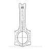 ABP R01 23515593 CONNECTING ROD S60