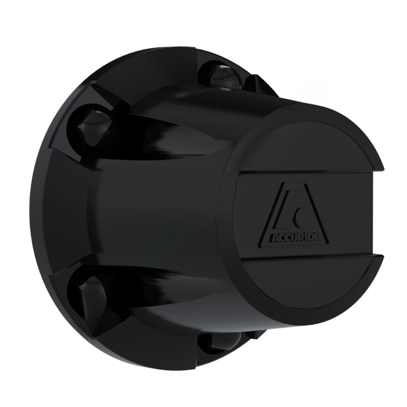 ACC RRB01 HUB COVER REAR/DRIVE (INNER MOUNT) BLACK