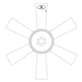 ACQ 483500 28 FAN 28X6 3.09PW 5.00