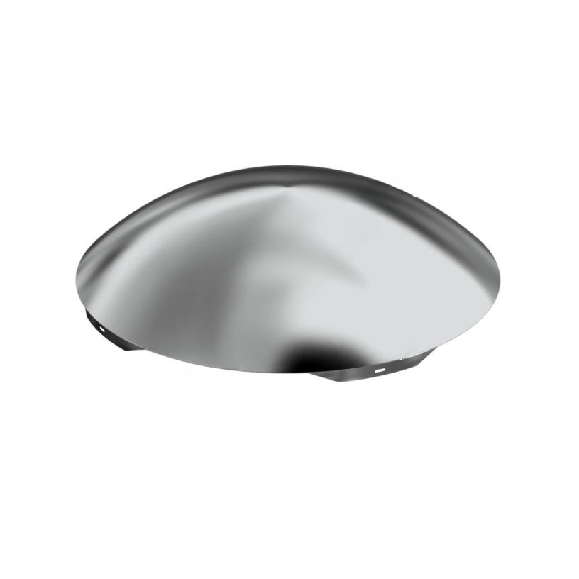 ACX 41210 FRNT HUB CAP, 4-NOTCH, 11/16IN.  LIP, CH