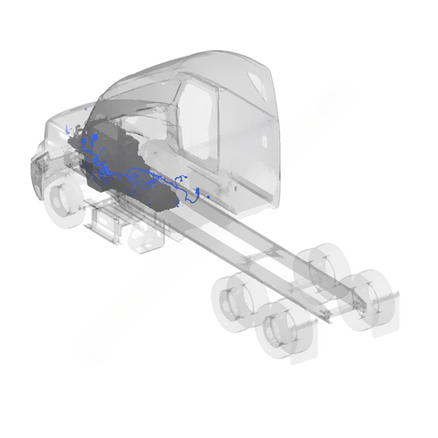 AFL 87208 3502 HARN ENGINE POWER WI