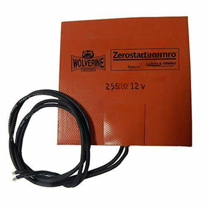 AFX 3400053 PAD HTR ELEC 5.0" X 5.0" 250W/12V DC