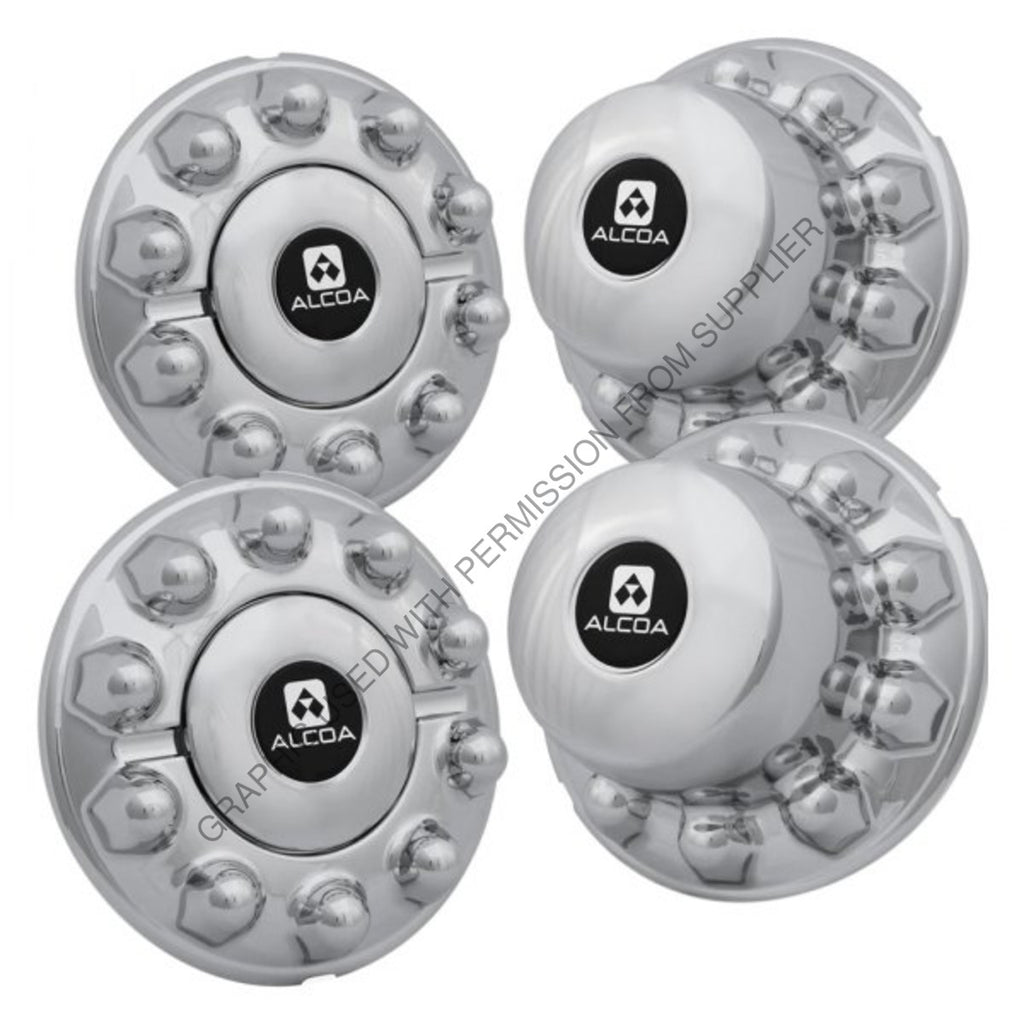 ALU 100455 WHEEL HUB COVER SYSTEM-CHROME PLATED