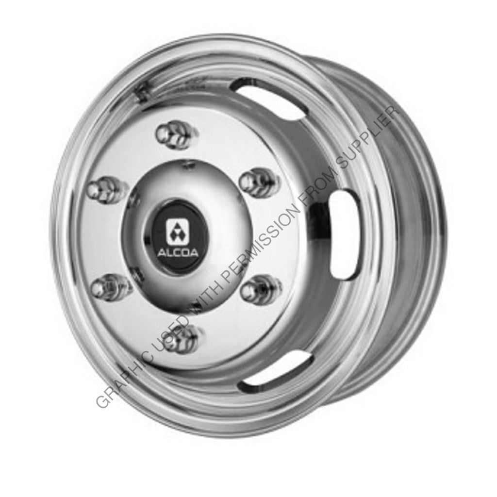 ALU 763291 MEDIUM DUTY WHEEL 19.5 X 6 HUB PILOT