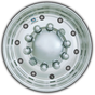 ALU 83U657 WHEEL, ALUMINUM - 22.5 X 13.00"