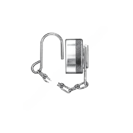 AQ  5100S7 12 DUST CAP - METAL FOR 4VTR6 W/METAL CHAIN