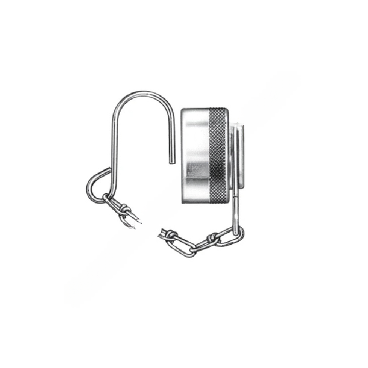 AQ  5100S7 12 DUST CAP - METAL FOR 4VTR6 W/METAL CHAIN