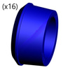 ATR KT19 22000 TORQUE ROD BUSHING KIT, PL1047 (16)