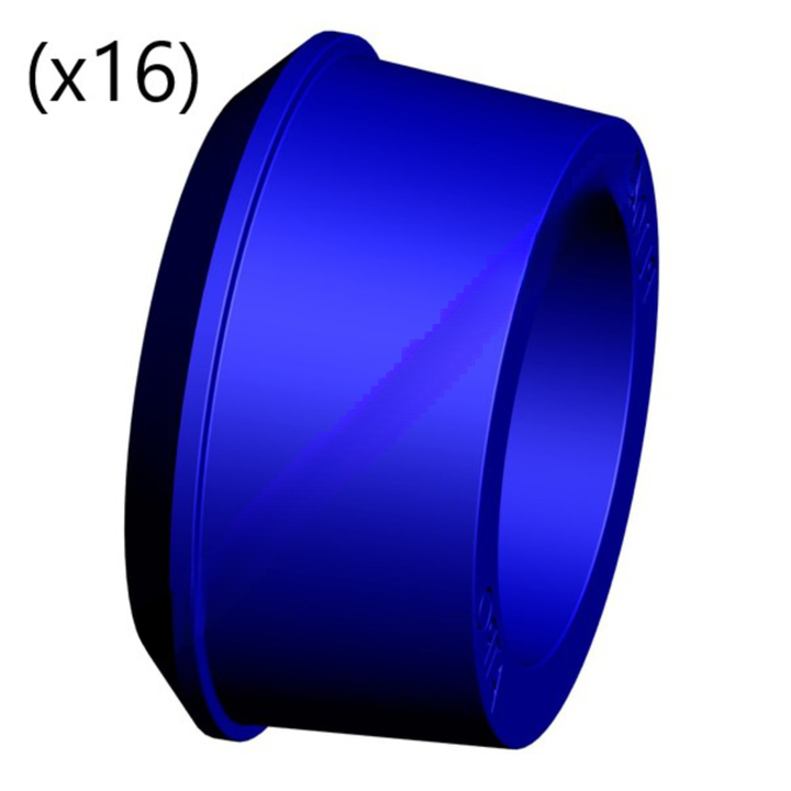 ATR KT19 22000 TORQUE ROD BUSHING KIT, PL1047 (16)