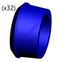 ATR KT19 22001 TORQUE ROD BUSHING KIT, PL1047 (32)