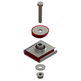 ATR MM55 62003 HT ENGINE MOUNT KIT, FRONT, HT