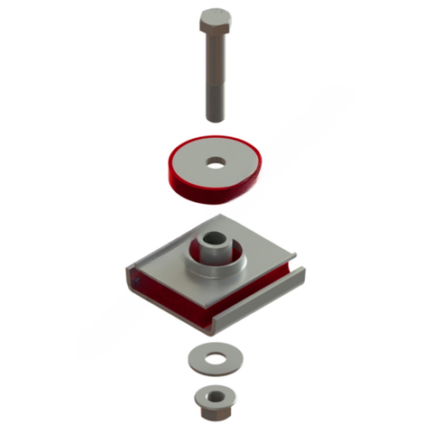 ATR MM55 62003 HT ENGINE MOUNT KIT, FRONT, HT