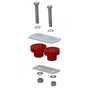 ATR MM75 62002 HT ENGINE MOUNT KIT, HIGH TEMP, FRONT