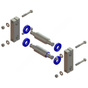 ATR SK59 12100 SPRING EYE SHACKLE KIT