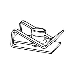 A   001 990 24 56 SPRING NUT REFRIGERANT LINE MOUNT  M6