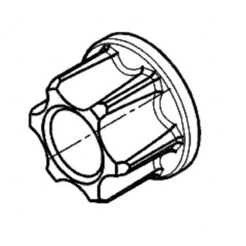 A   005 990 78 50 HEXAGON NUT WITH FLANGE HOLDER TO FRAME