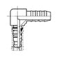 A   006 997 76 89 RIGHT-ANGLEPLUG/NG8NW