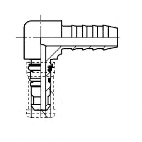A   006 997 76 89 RIGHT-ANGLEPLUG/NG8NW