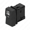 A   012 545 25 07 ROCKER SWITCH
