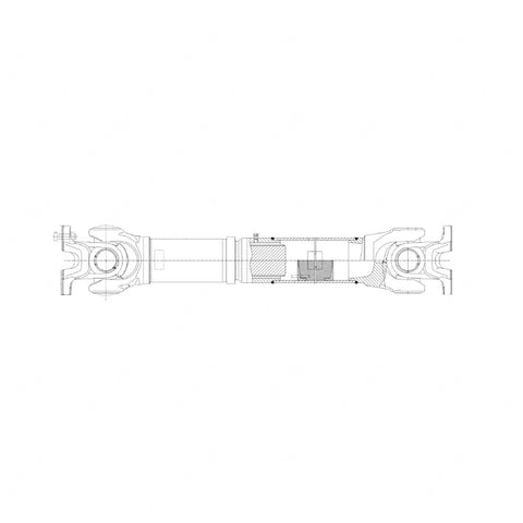 A   654 410 11 07 PROPELLER SHAFT