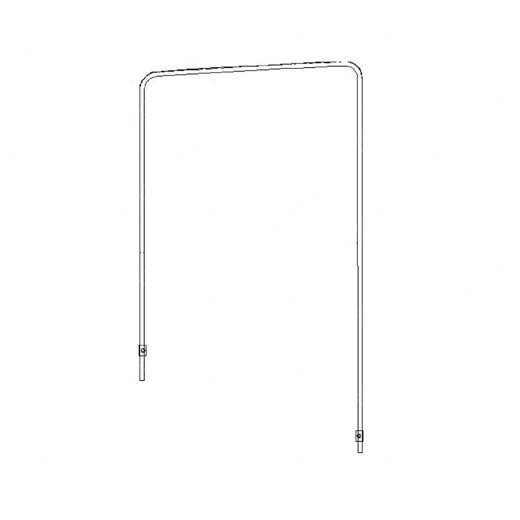 A   680 720 02 53 GUIDE-WINDOW GLASS,LH